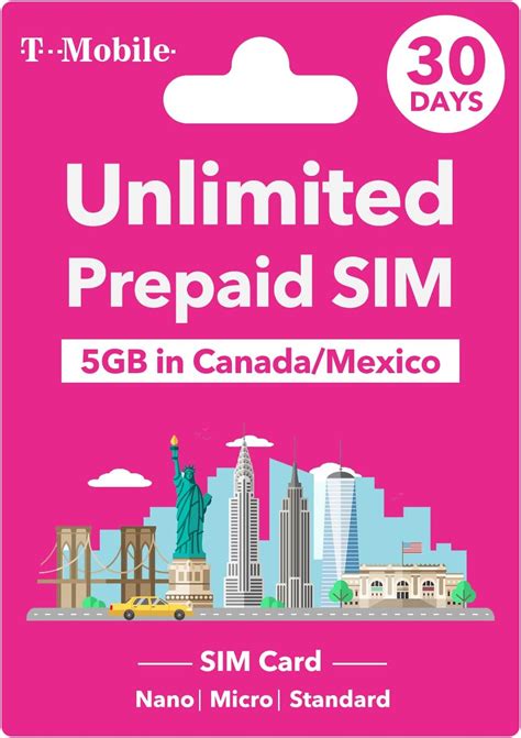 unlimited prepaid sim card USA